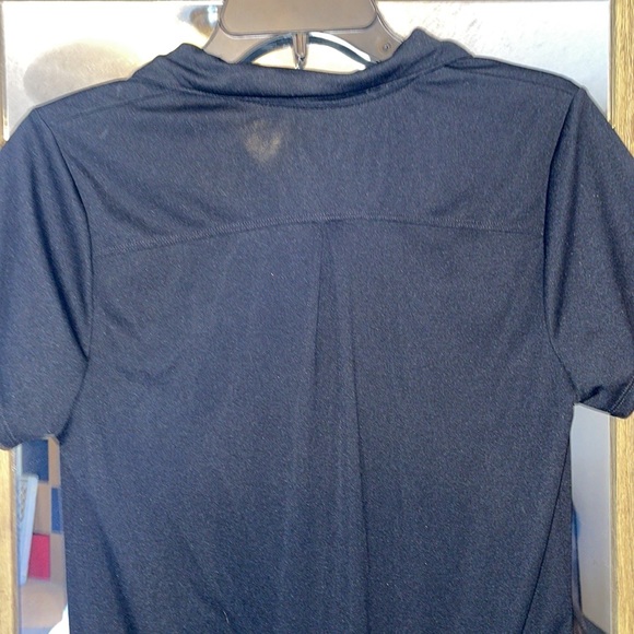 Women’s Black Golf Collard Shirt - Picture 3 of 3